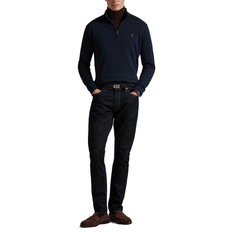 Polo Ralph Lauren Double-Knit Mockneck Pullover image number 3